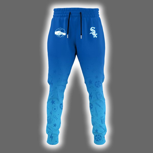 2025 White Sox Happy Fathers Day Hoodie Joggers Cap 3