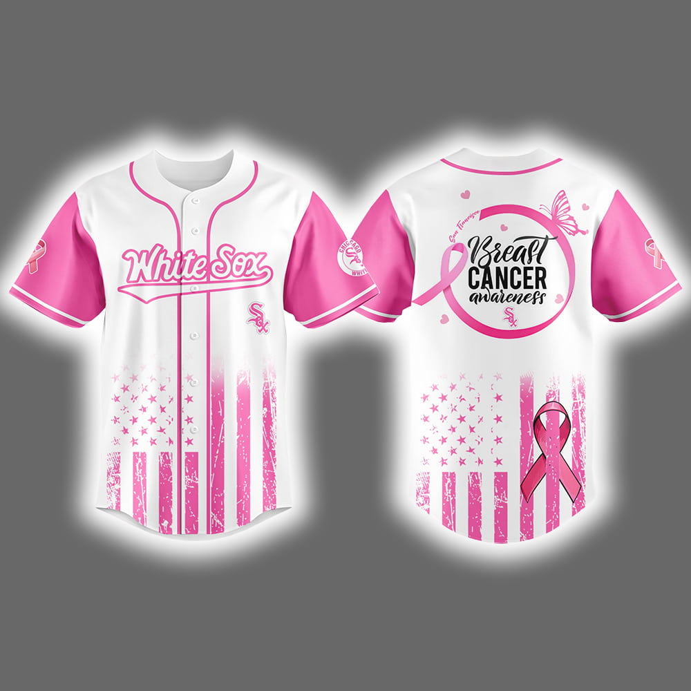 2025 White Sox x Breast Cancer Awareness Game Night Jersey 2025 White Sox x Breast Cancer Awareness Game Night Jersey