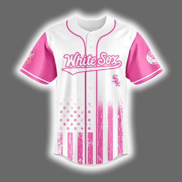 2025 White Sox x Breast Cancer Awareness Game Night Jersey 2