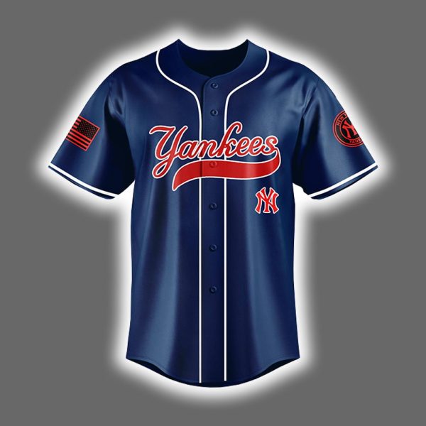 2025 Yankees Appreciation First Responders Night Jersey 2