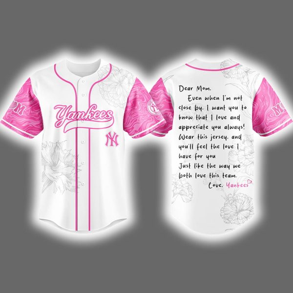2025 Yankees Celebrating Mother's Day Jersey