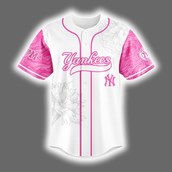 2025 Yankees Celebrating Mothers Day Jersey 2