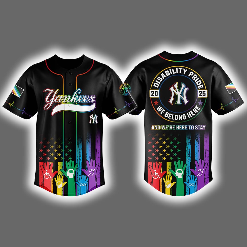 2025 Yankees Disability Pride Month Jersey 2025 Yankees Disability Pride Month Jersey