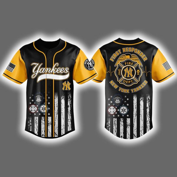 2025 Yankees First Responders Night Jersey