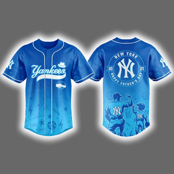 2025 Yankees Happy Father's Day Jersey