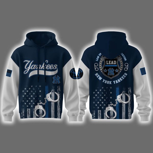 2025 Yankees Law Enforcement Appreciation Day Hoodie Set