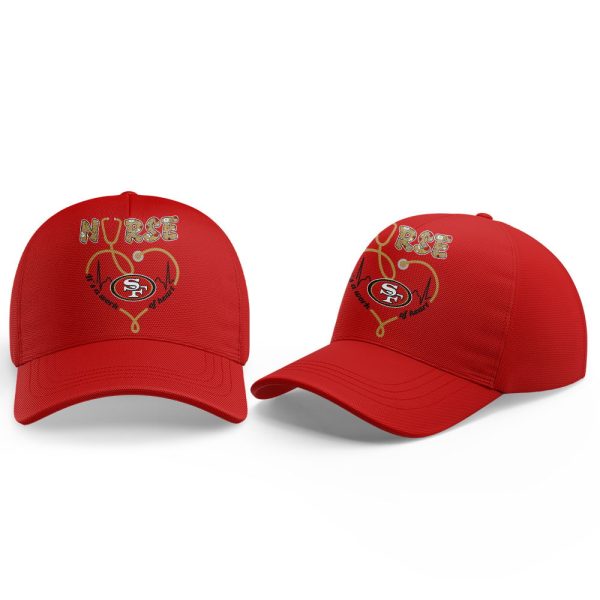 49ers Nurses Appreciation 2025 Hoodie Joggers Cap 2