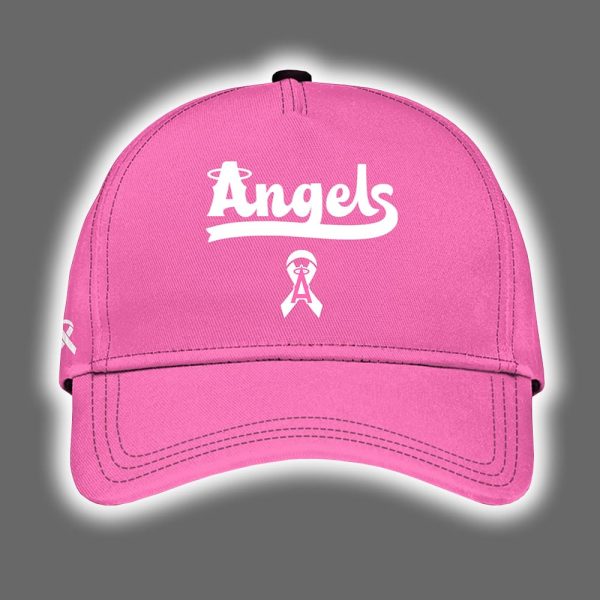 Angels 2025 Breast Cancer Awareness Game Night Hat