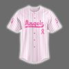 Angels 2025 Breast Cancer Awareness Game Night Jersey 2