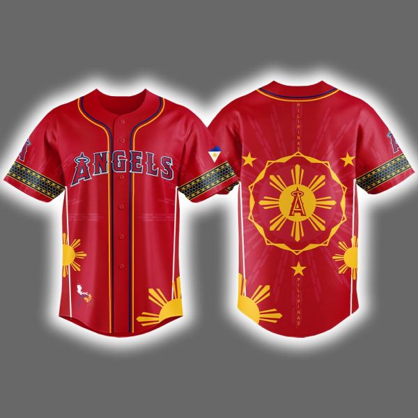 Angels Filipino Heritage Night 2025 Jersey 2