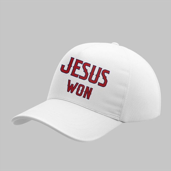 Angels Jesus Won 2025 Hoodie Joggers Cap 5