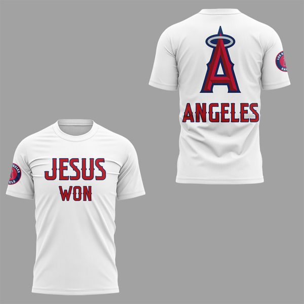 Angels Jesus Won 2025 Shirt 2