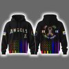 Angels Pride Month 2025 Hoodie Joggers Cap