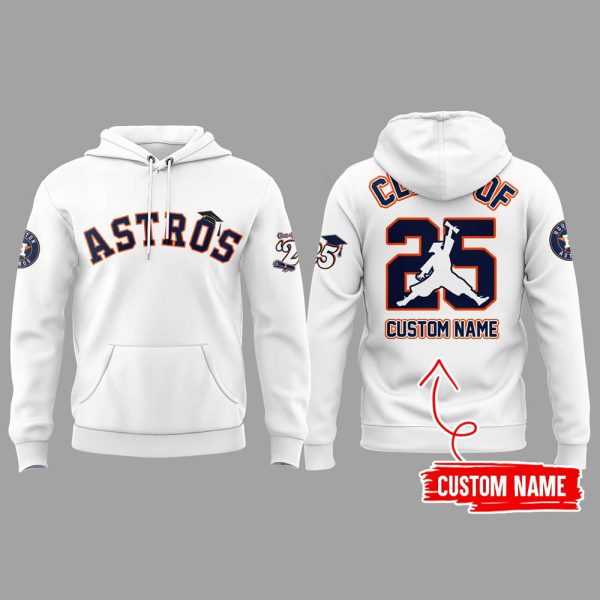 Astros Class Of 2025 Hoodie Joggers Cap