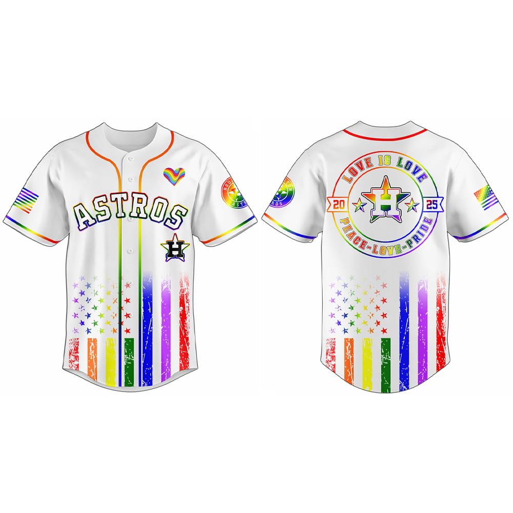 Astros Happy Pride Month Jersey 2025 Astros Happy Pride Month Jersey 2025