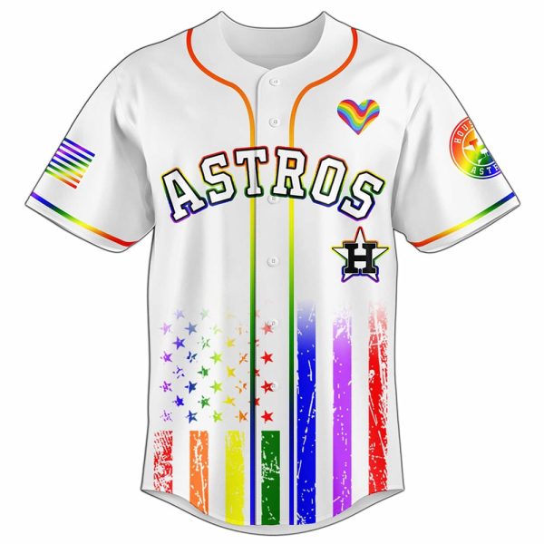 Astros Happy Pride Month Jersey 2025 2