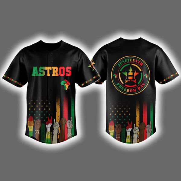Astros Juneteenth Freedom Day 2025 Jersey