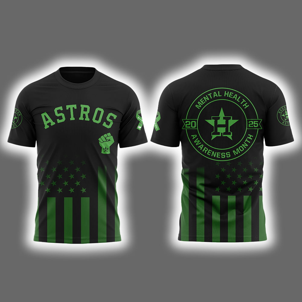 Astros Mental Health Awareness Month 2025 Shirt Astros Mental Health Awareness Month 2025 Shirt