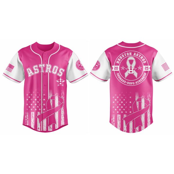 Astros Pink Out The Park Jersey 2025