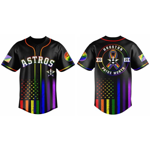 Astros Pride Month 2025 Jersey