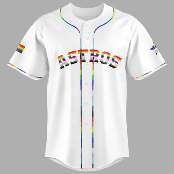 Astros Pride Night Baseball Is For Everyone 2025 Jersey 2