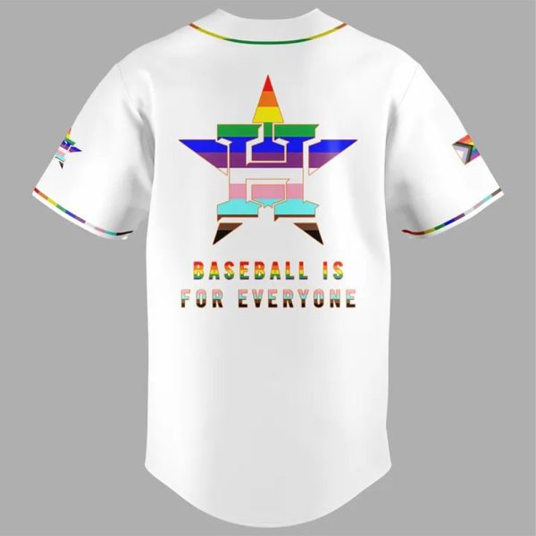 Astros Pride Night Baseball Is For Everyone 2025 Jersey 3