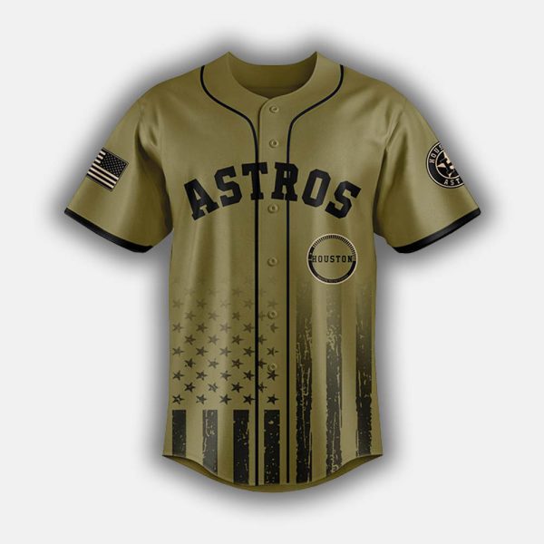 Astros Salute To Veterans Jersey 2025 2