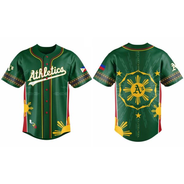Athletics Filipino Heritage Night 2025 Jersey