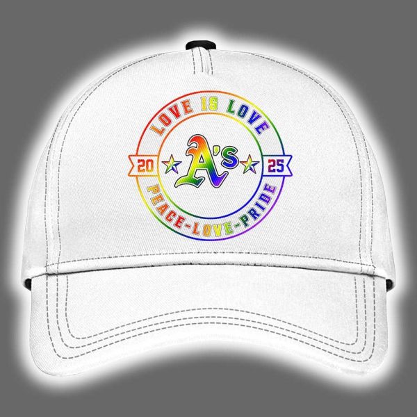 Athletics Happy Pride Month Hat 2025