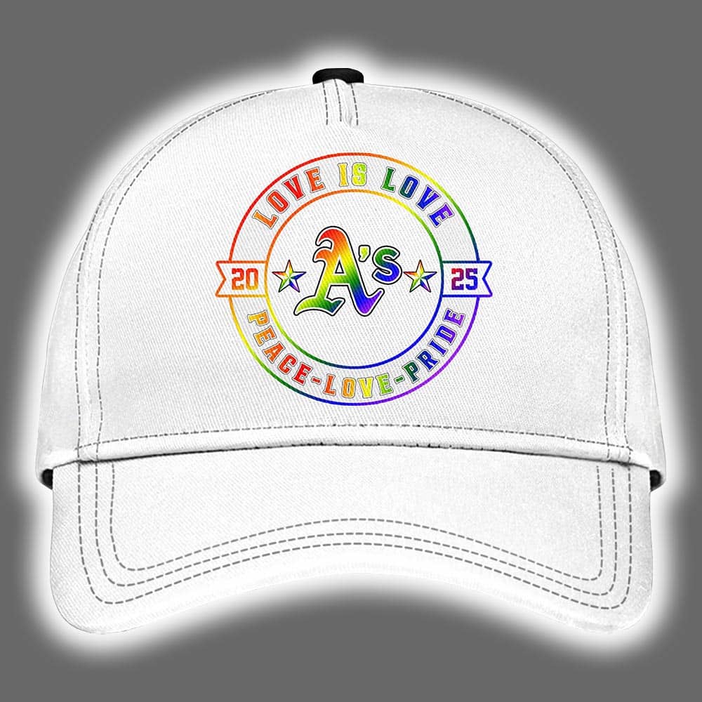 Athletics Happy Pride Month Hat 2025 Athletics Happy Pride Month Hat 2025