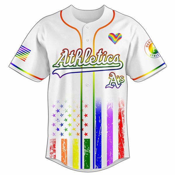 Athletics Happy Pride Month Jersey 2025 2