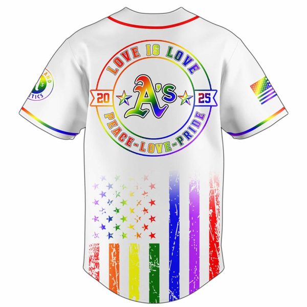 Athletics Happy Pride Month Jersey 2025 3