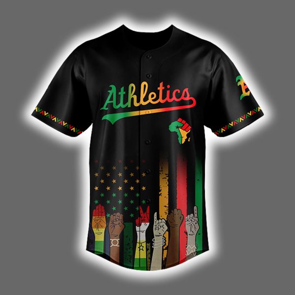 Athletics Juneteenth Freedom Day 2025 Jersey 2
