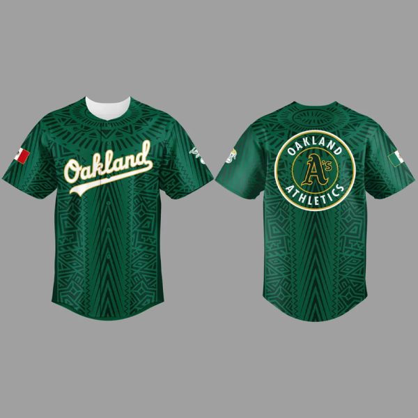 Athletics Mexican Heritage Celebration Jersey 2025