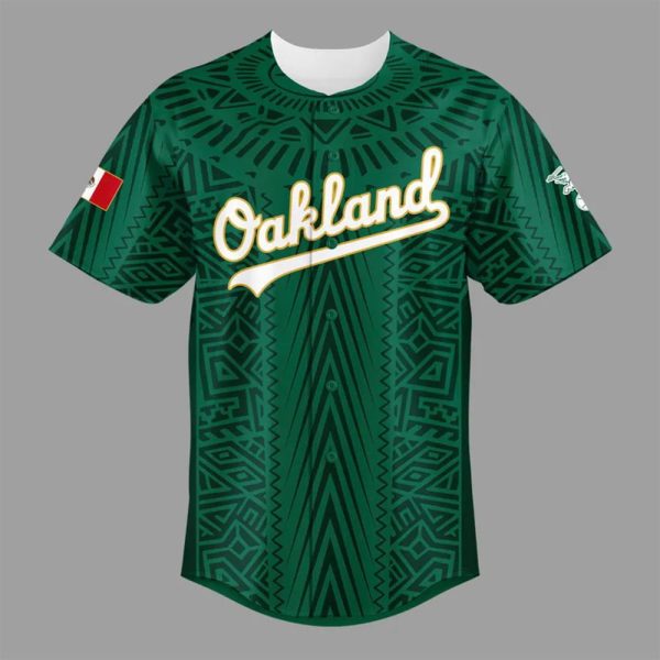 Athletics Mexican Heritage Celebration Jersey 2025 2