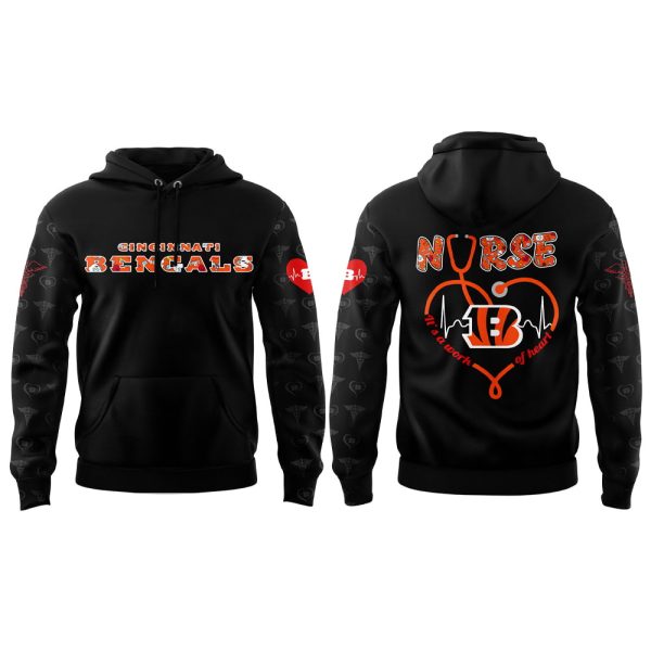 Bengals Nurses Appreciation 2025 Hoodie Joggers Cap