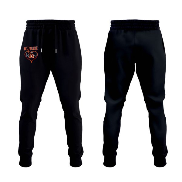 Bengals Nurses Appreciation 2025 Hoodie Joggers Cap 3