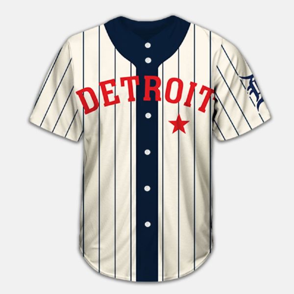 Black In Baseball Tigers Jersey 2025