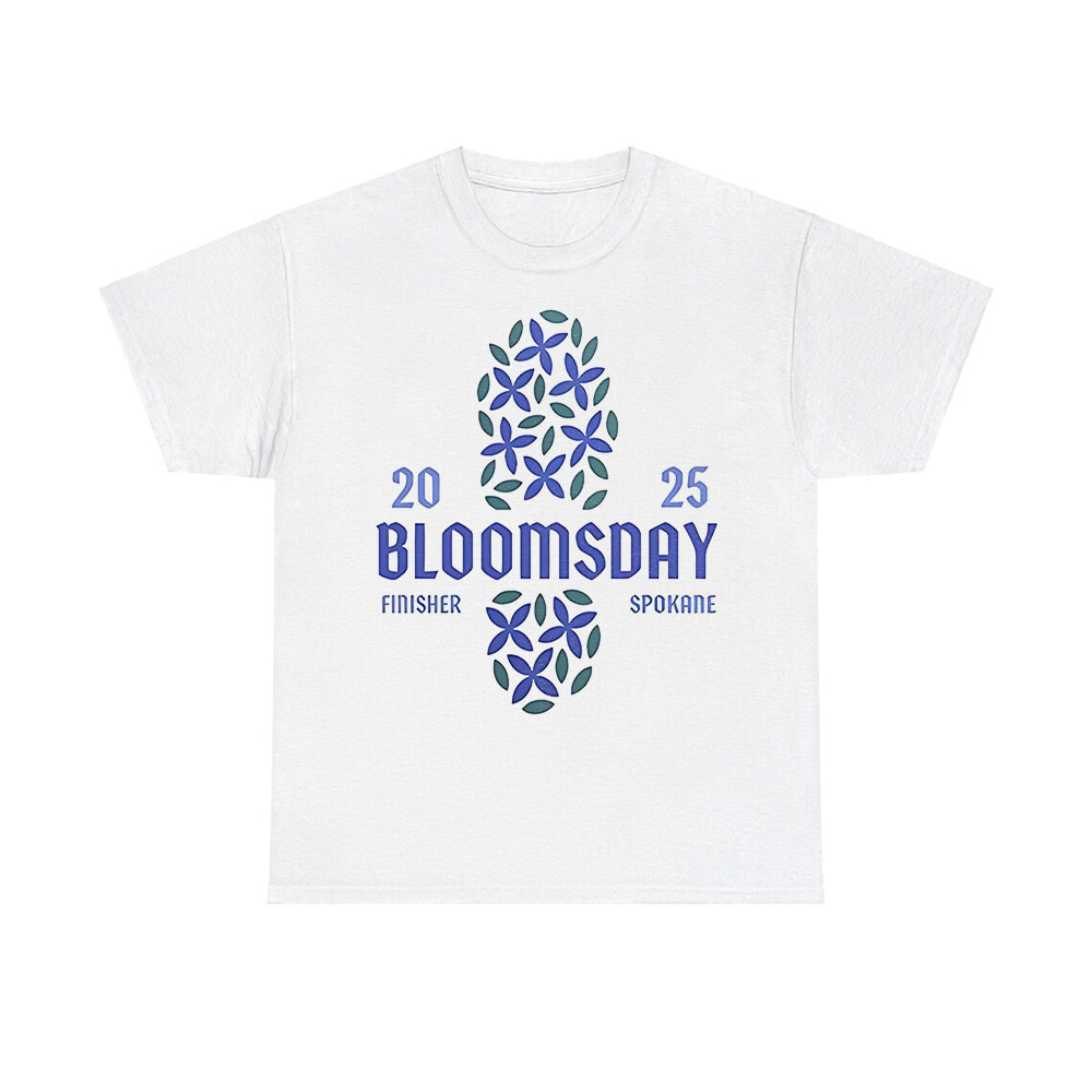 Bloomsday 2025 Finisher Spokane Shirt Bloomsday 2025 Finisher Spokane Shirt