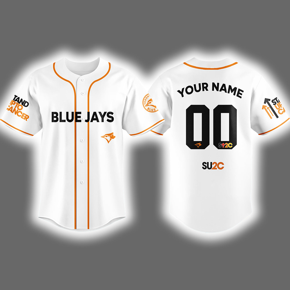 Blue Jays 2025 Stand Up To Cancer Night Jersey Blue Jays 2025 Stand Up To Cancer Night Jersey