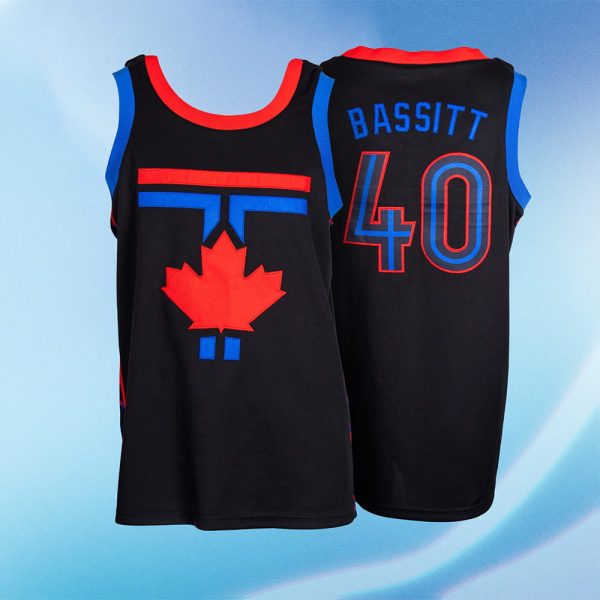 Blue Jays City Connect Christ Bassitt Ball Replica Jersey 2025 Giveaway 2