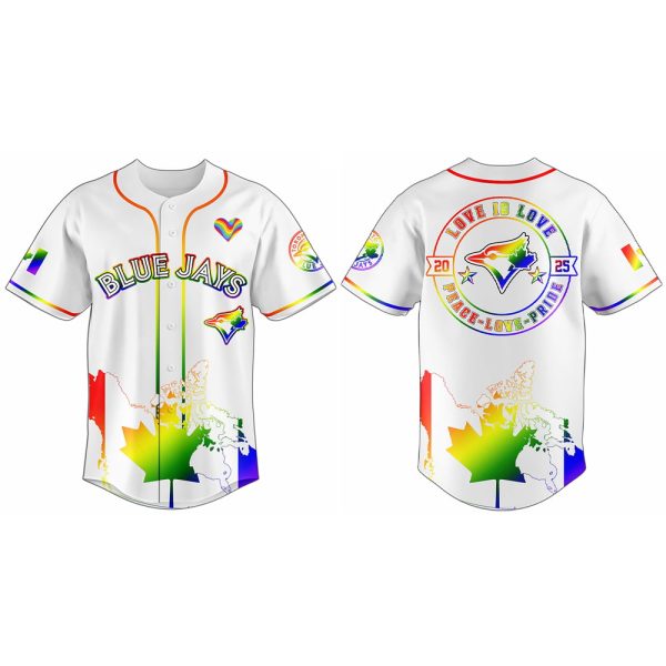 Blue Jays Happy Pride Month Jersey 2025