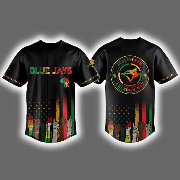 Blue Jays Juneteenth Freedom Day 2025 Jersey