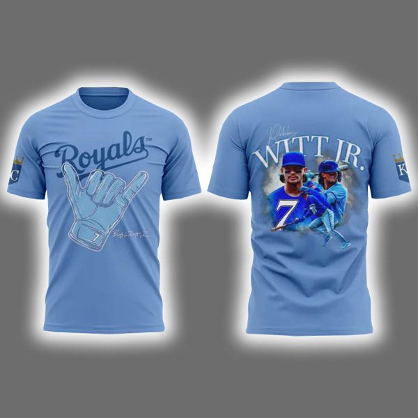 Bobby Witt Jr Hand Sign Signature Shirt 2