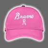 Braves 2025 Breast Cancer Awareness Game Night Hat