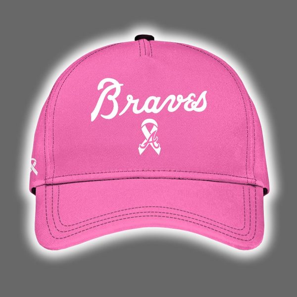 Braves 2025 Breast Cancer Awareness Game Night Hat