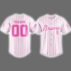 Braves 2025 Breast Cancer Awareness Game Night Jersey