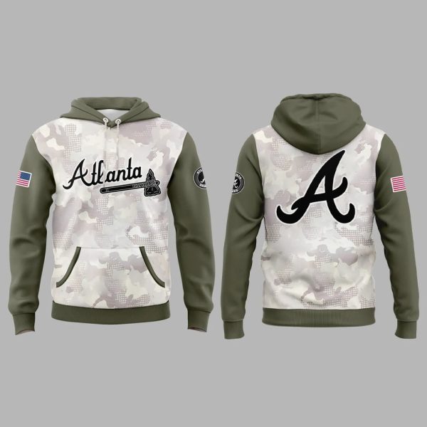 Braves Armed Forces Day 2025 Hoodie