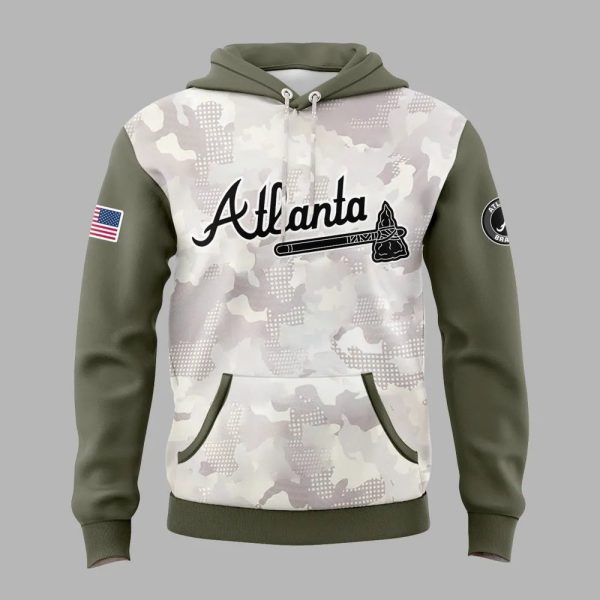 Braves Armed Forces Day 2025 Hoodie 2