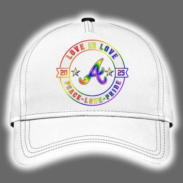 Braves Happy Pride Month Hat 2025